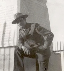 Bob at the Custer Battlefield in 1949